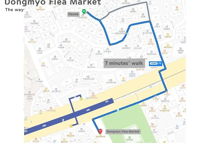 6 Minutes From Dongmyo Station In Jongno, Naksan Park Bukchon Hanok Village Gyeongbokgung Palace 公寓 *